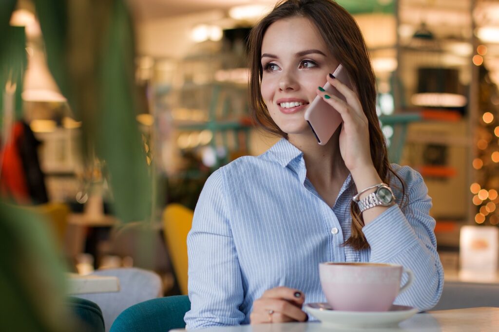 woman, people, coffee